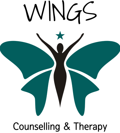 Woman with wings logo